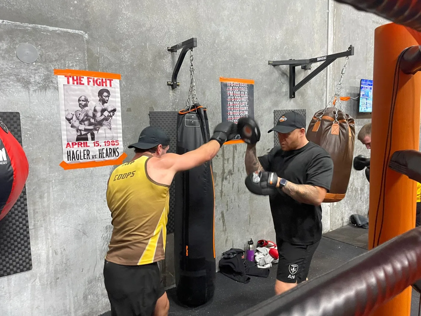 Open gym session at Legacy Boxing Grovedale